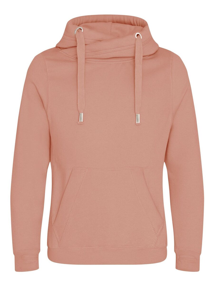 Cross Neck Hoodie