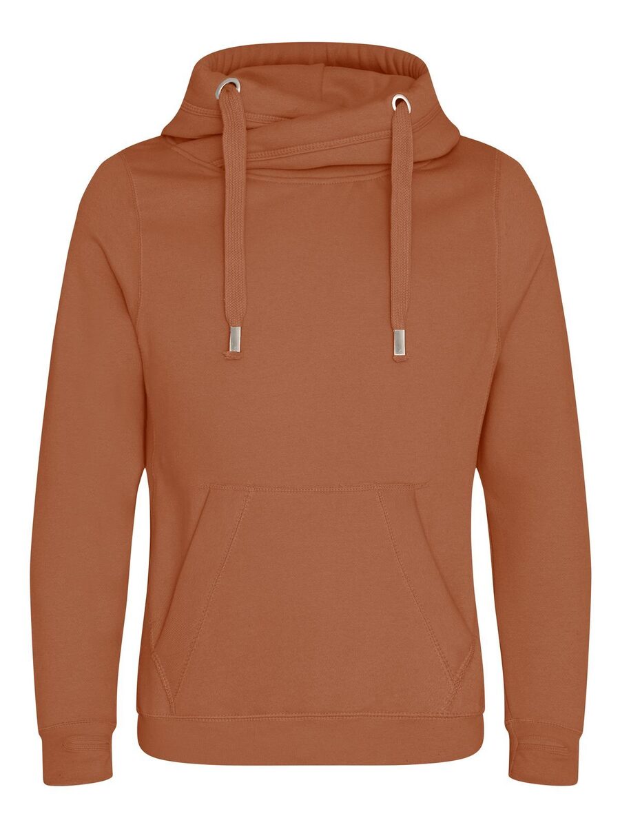 Cross Neck Hoodie