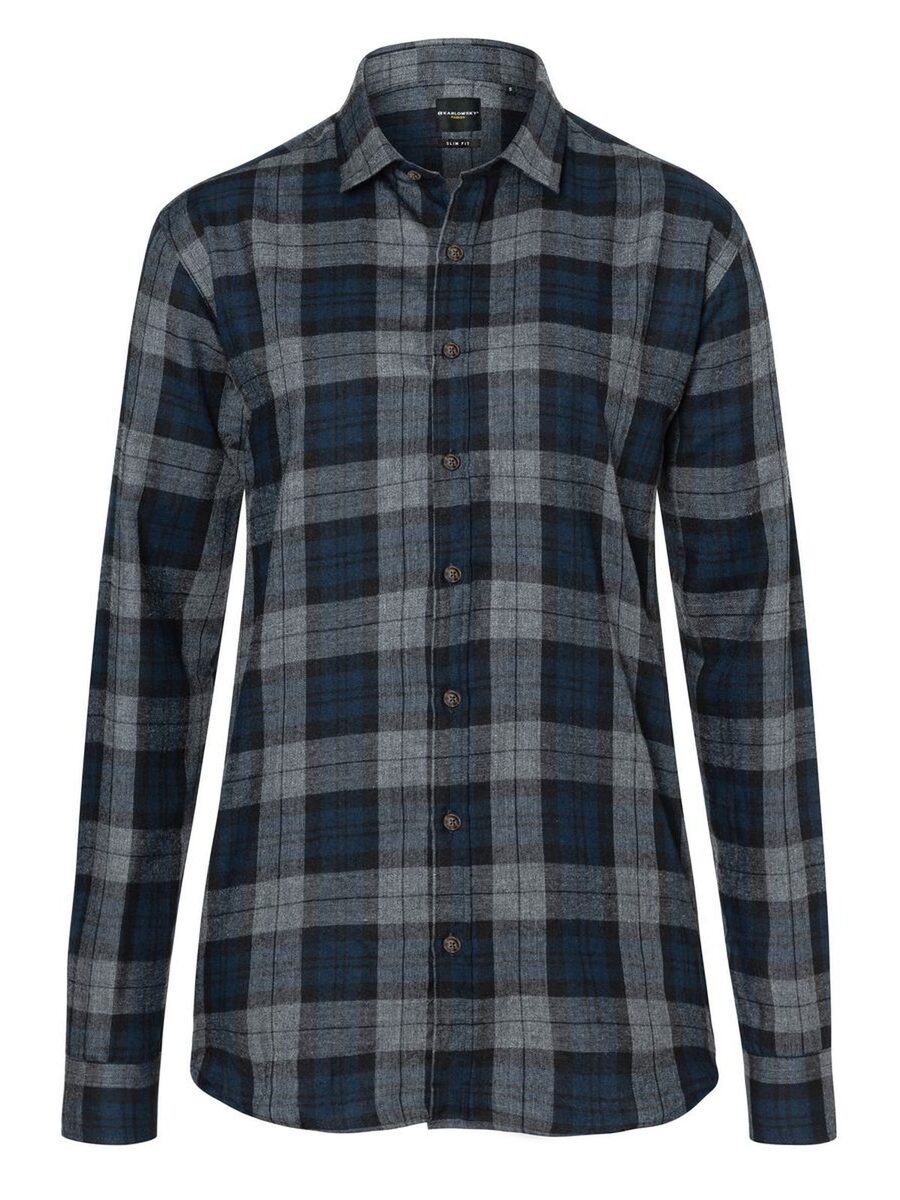 Ladies' checked blouse Urban-Style