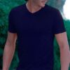T-shirt Uomo Elasticizzata Collo a V