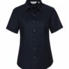 Women Short Sleeve Easy Care Oxford Shirt