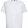 Men Short Sleeve Easy Care Oxford Shirt