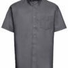 Men Short Sleeve Easy Care Oxford Shirt