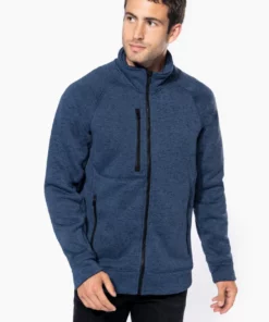 Giacca Screziata Uomo full zip
