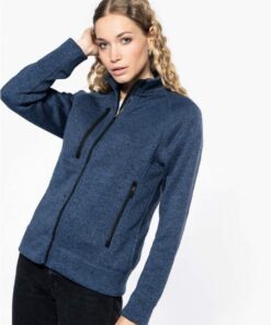 Giacca Screziata Donna full zip