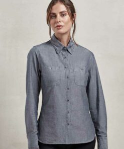 Women's Organic Chambray Fairtrade Shirt