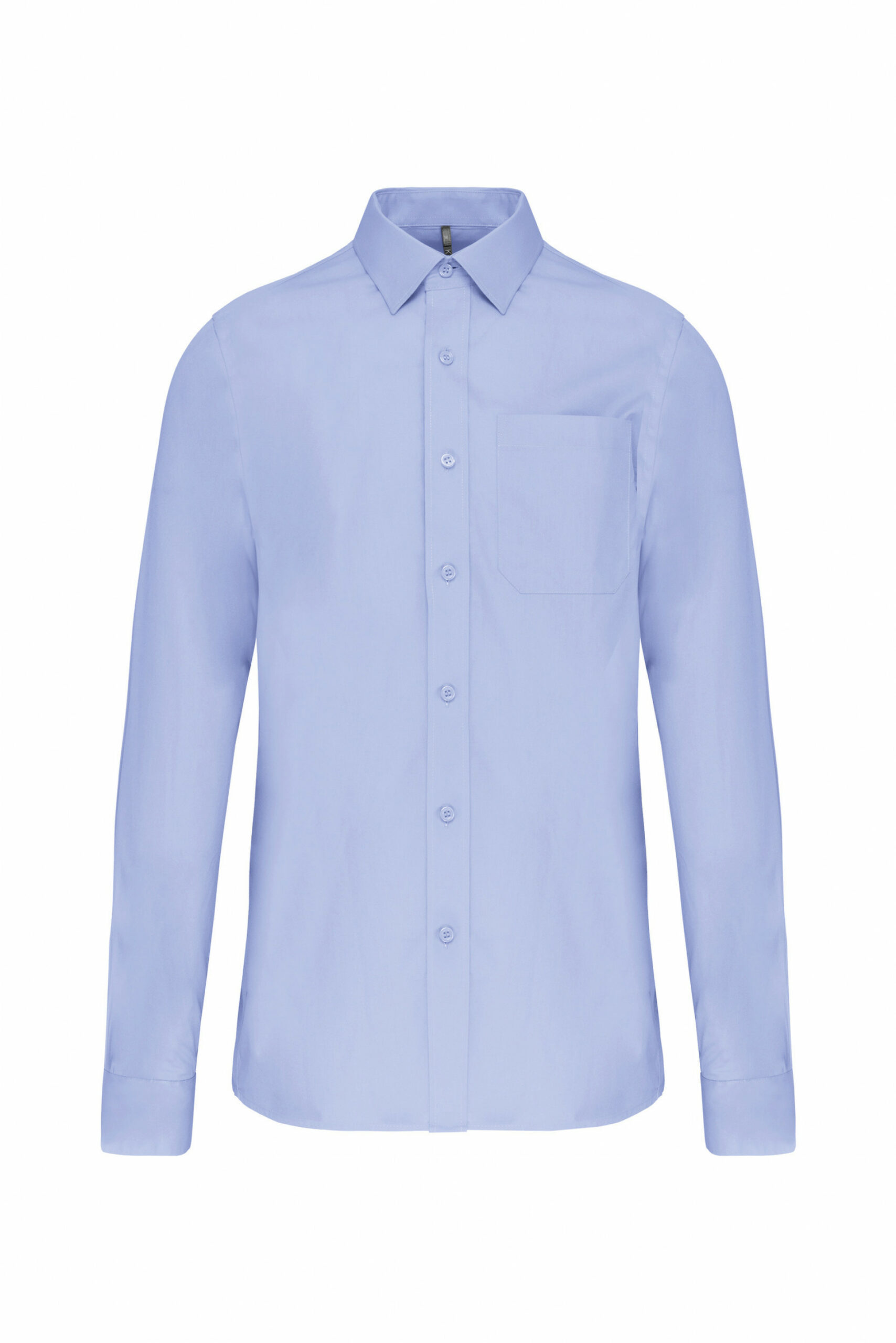 Camicia uomo in popeline manica lunga