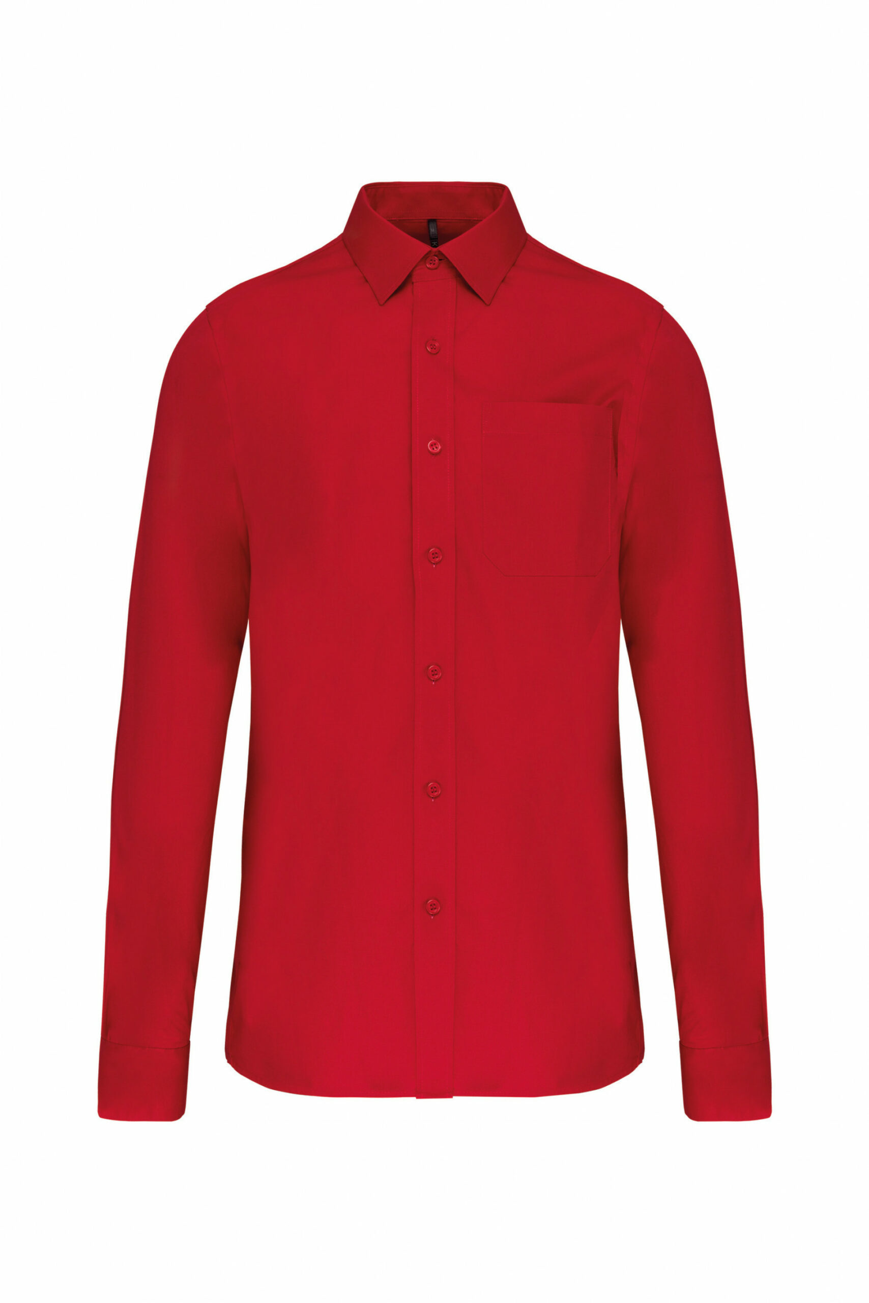 Camicia uomo in popeline manica lunga