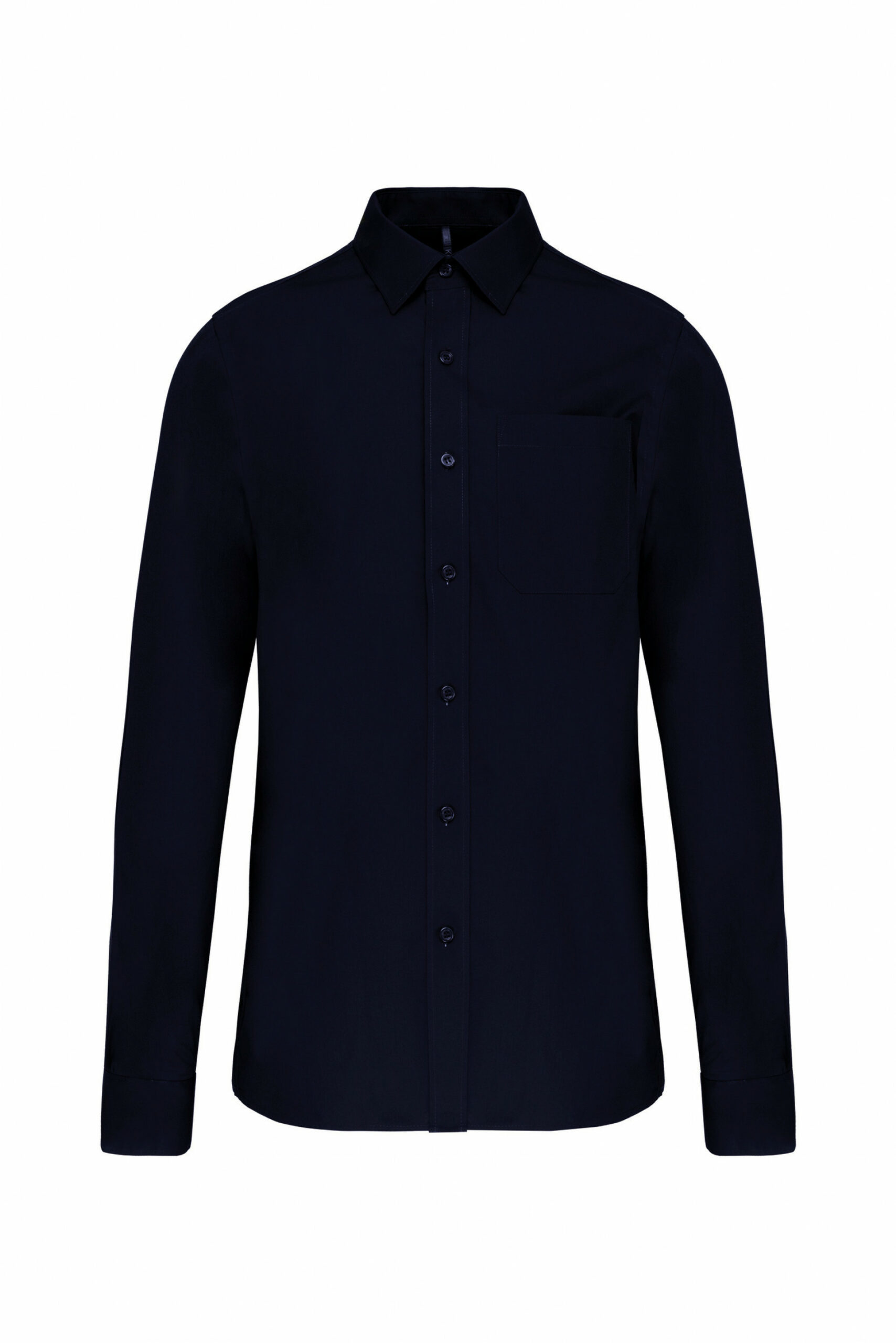 Camicia uomo in popeline manica lunga