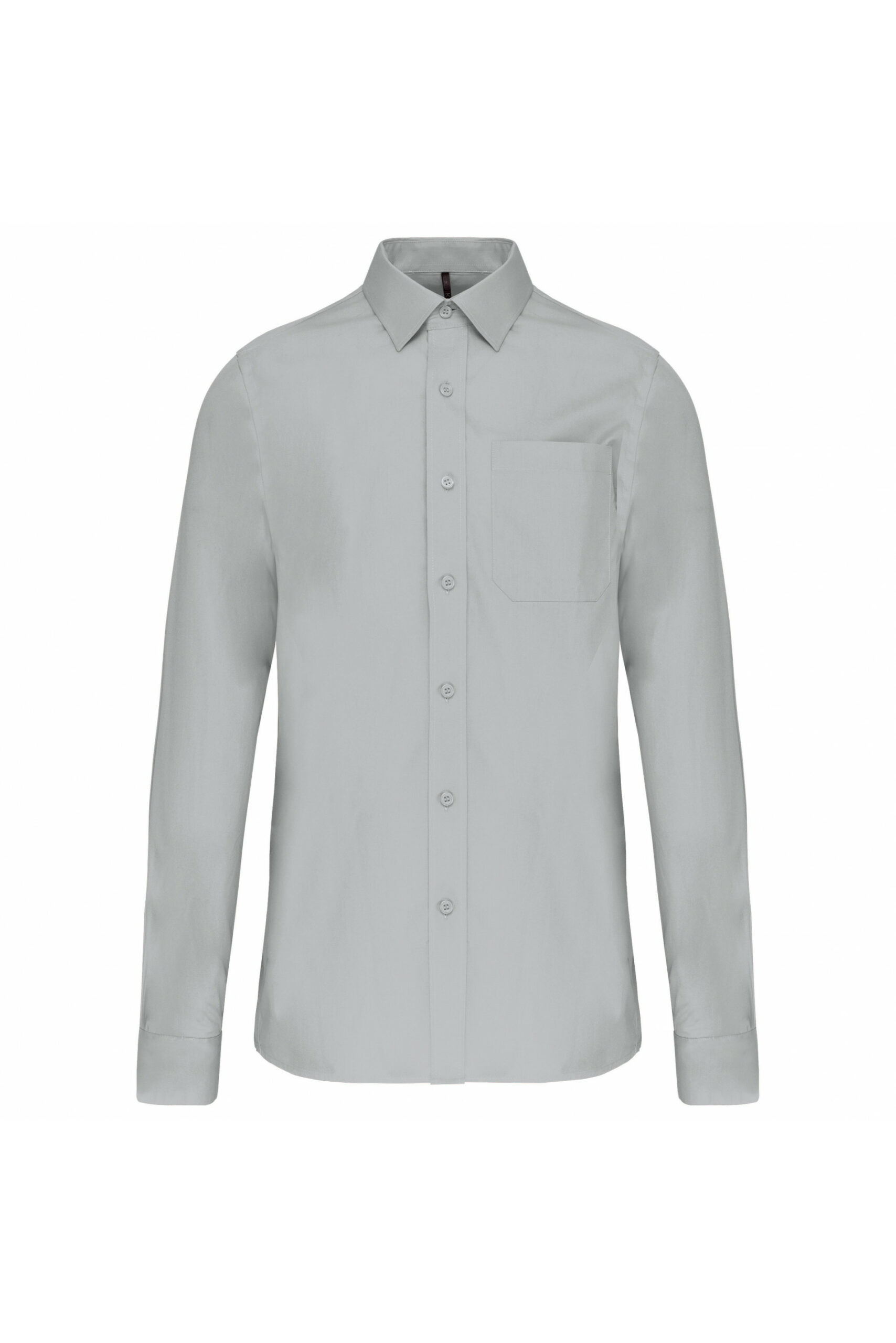 Camicia uomo in popeline manica lunga