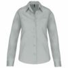 Camicia donna in popeline manica lunga