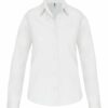 Camicia donna in popeline manica lunga