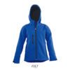 Giacca Soft Shell Bambino con Cappuccio