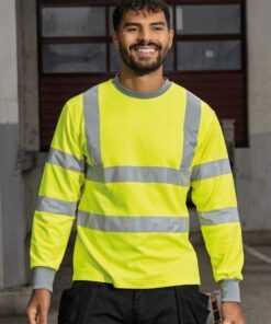 Poly-Cotton Long Sleeve Shirt 'Murcia'