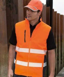 Reversible Soft Padded Safety Gilet