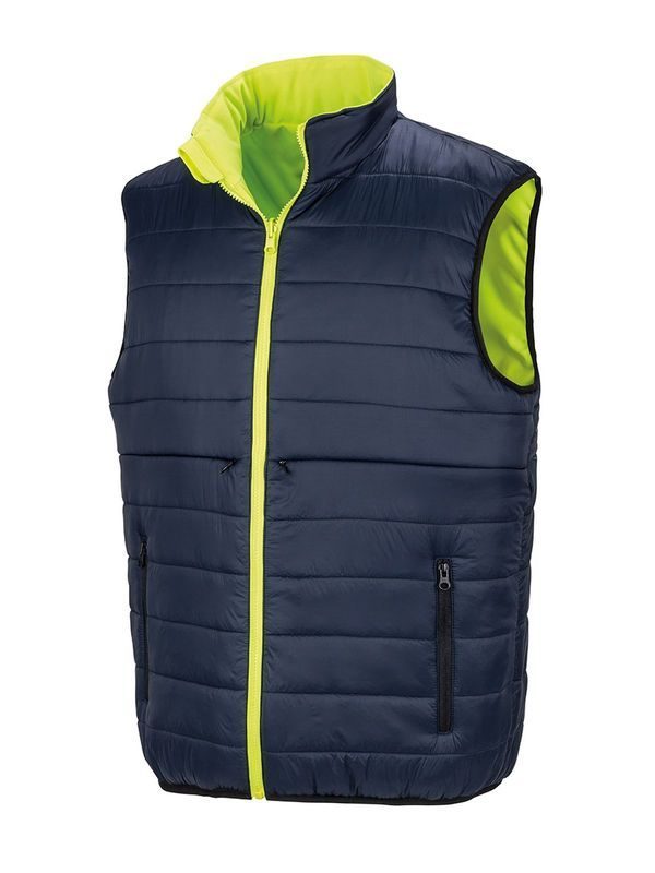 Reversible Soft Padded Safety Gilet