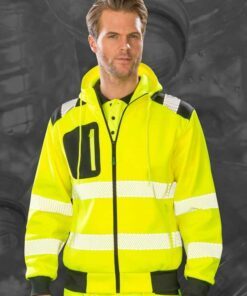 Recycled Robust Zipped Safety Hoody