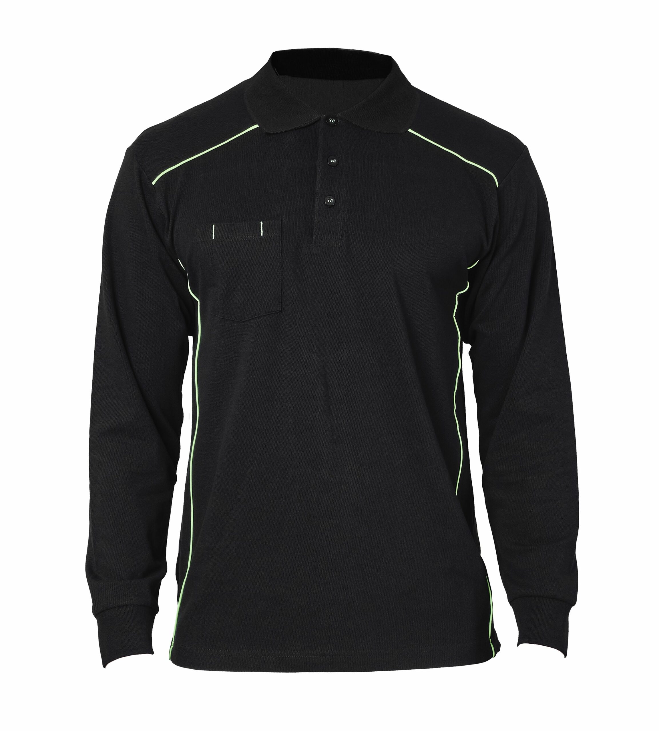 Bruxelles Work Long Sleeve Polo
