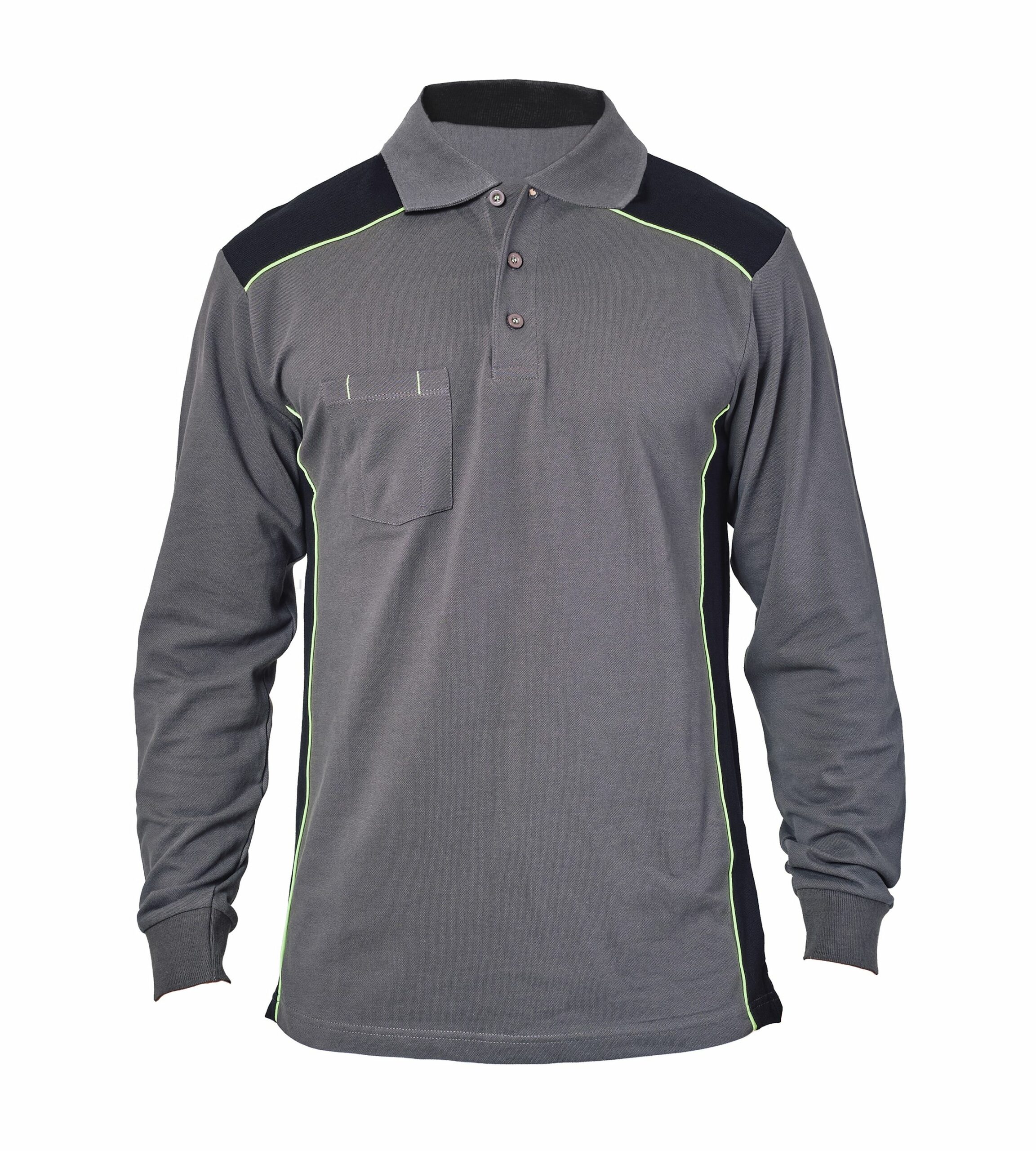 Bruxelles Work Long Sleeve Polo