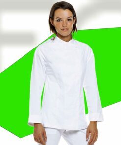 Korean Neck Chef Woman Jacket