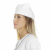 All White Nurse Hat