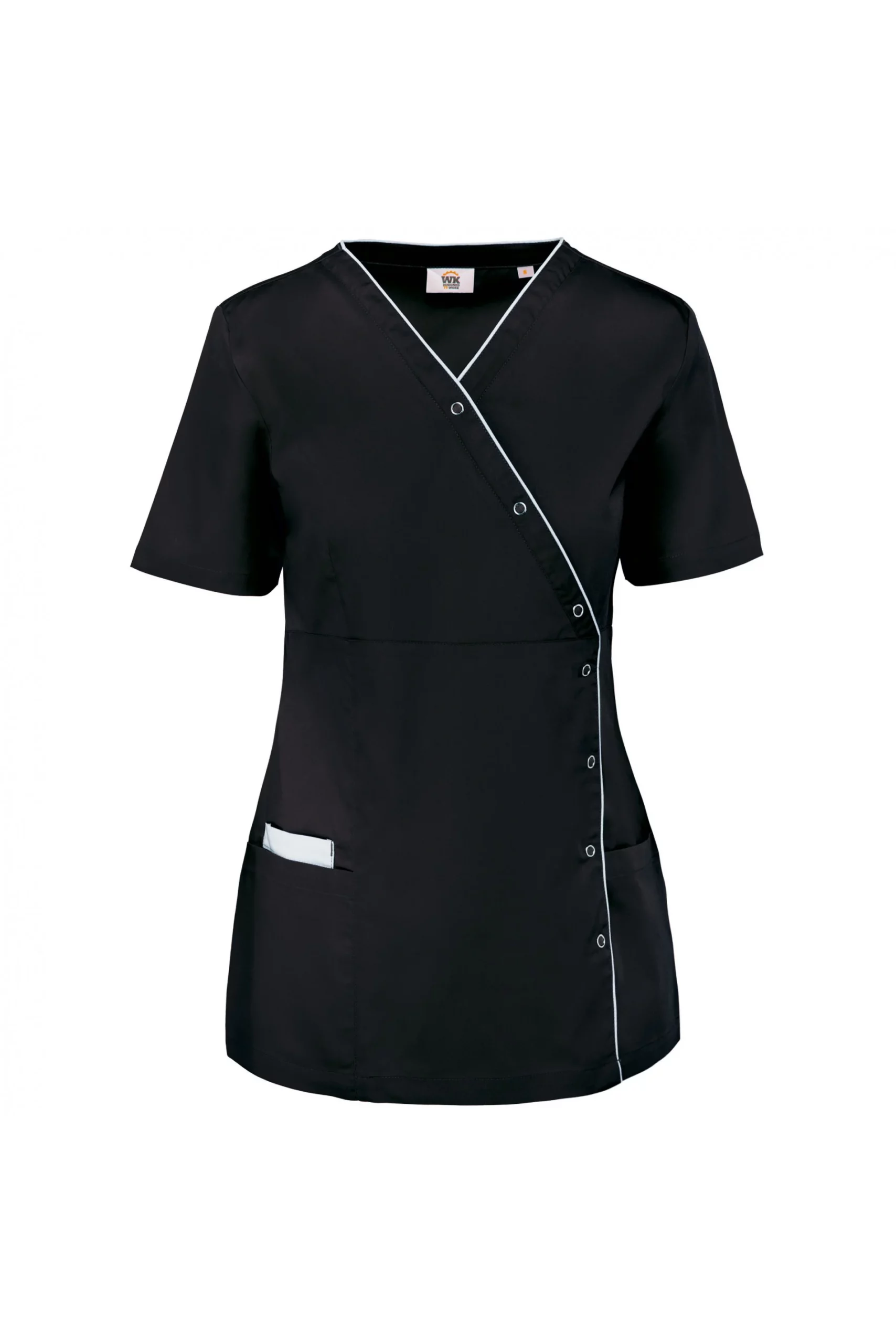 Policotton Woman Tunic With Automatics