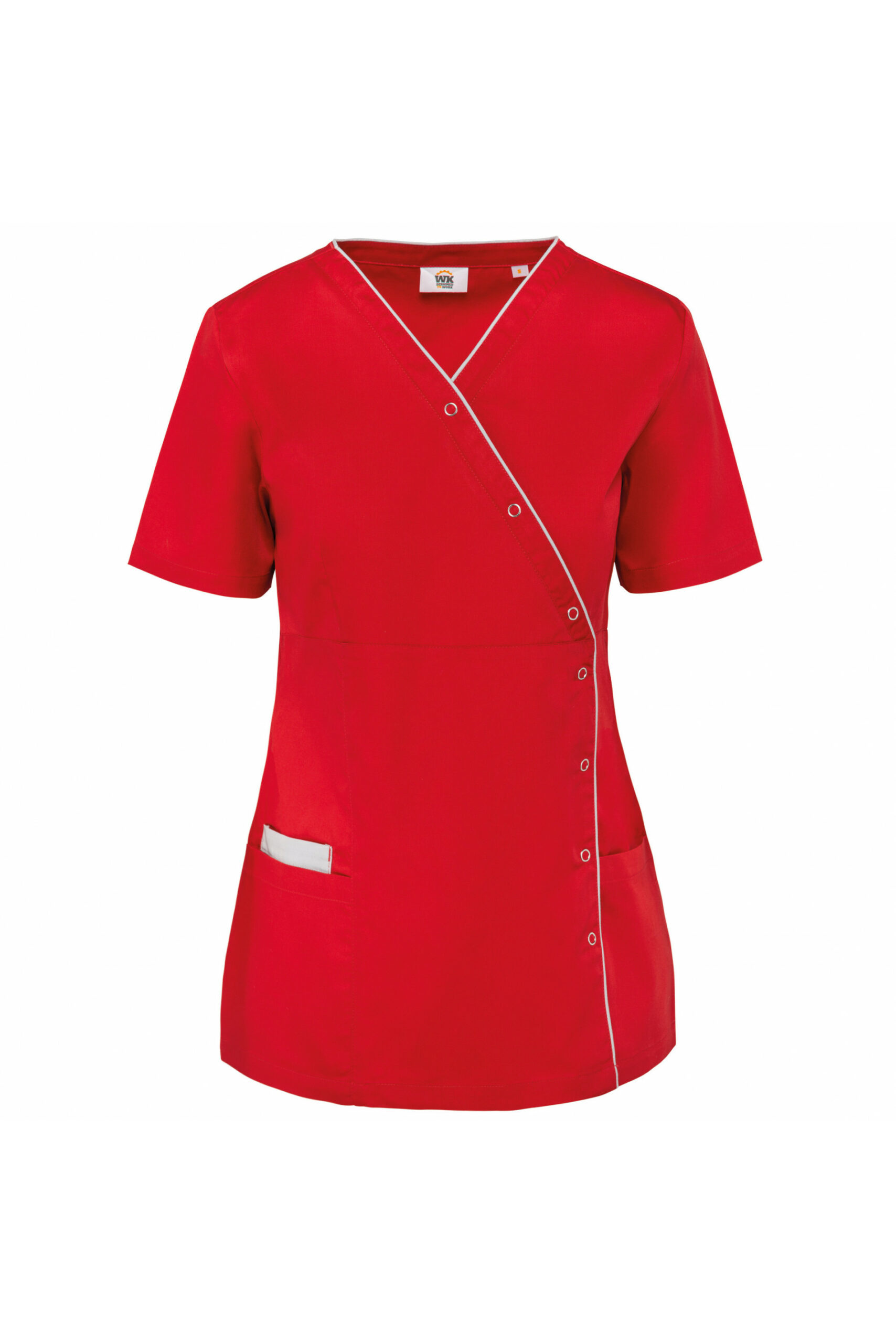 Policotton Woman Tunic With Automatics
