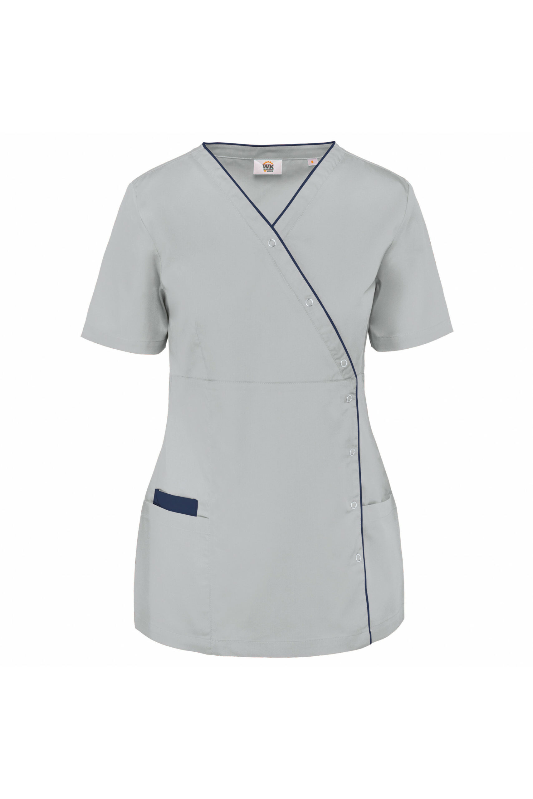 Policotton Woman Tunic With Automatics