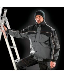 Heavy Duty Removable Sleeves Work Jacket
