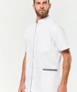 Policotton Man Shirt With Automatics