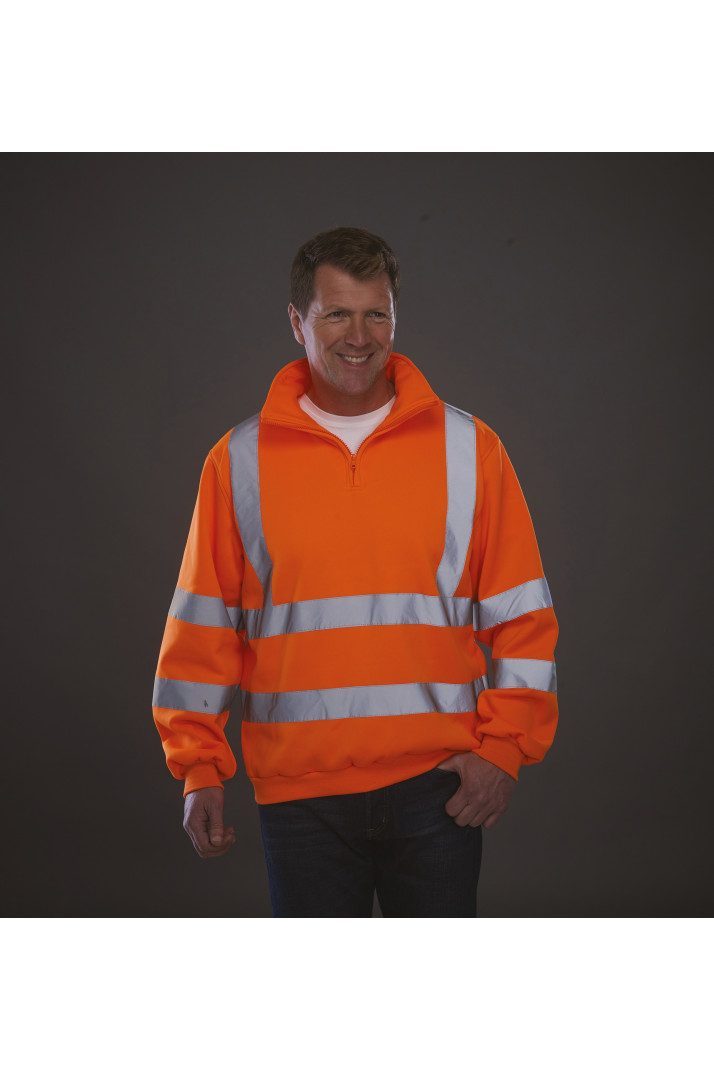 High Visibility 1/4 Sweatshirt