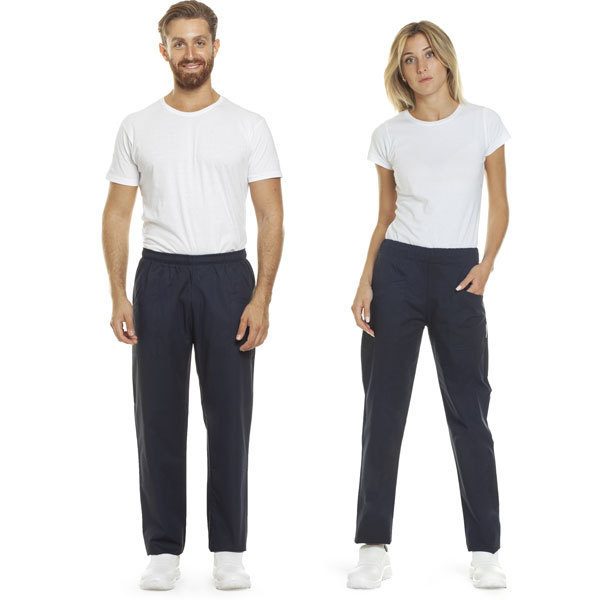 Cotton Unisex Trousers With Lateral Pockets