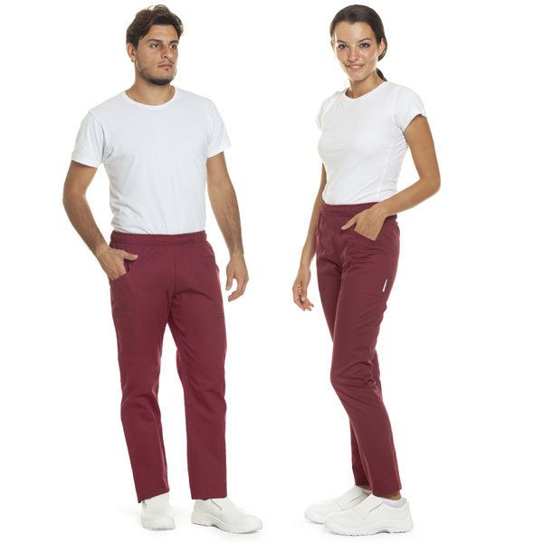 Cotton Unisex Trousers With Lateral Pockets
