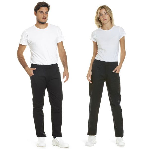 Cotton Unisex Trousers With Lateral Pockets