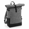 Block Roll-Top Backpack