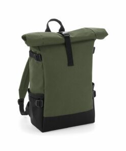Block Roll-Top Backpack