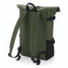 Block Roll-Top Backpack