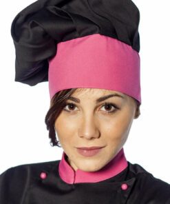 Black Unisex Chef Cap