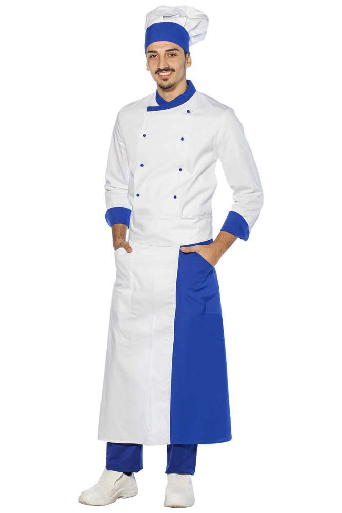 Long Chef Bi Colours Apron