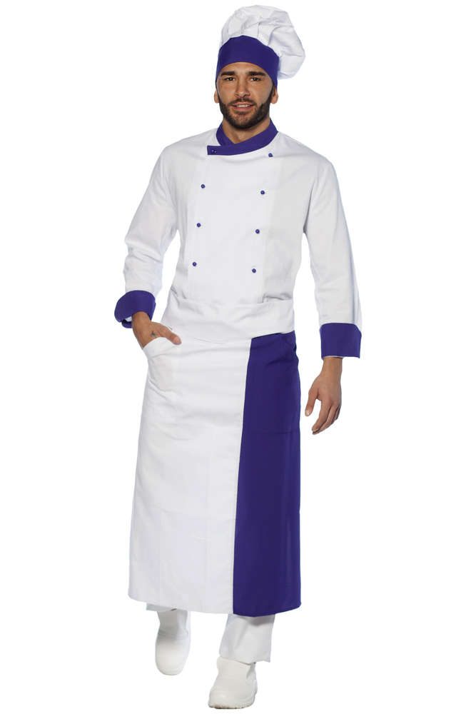 Long Chef Bi Colours Apron