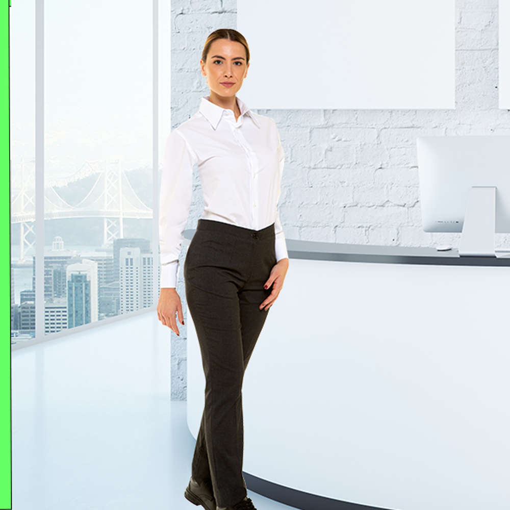 Hotel Elasticated Woman Trousers