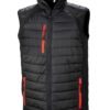 Black Compass Padded Softshell Vest